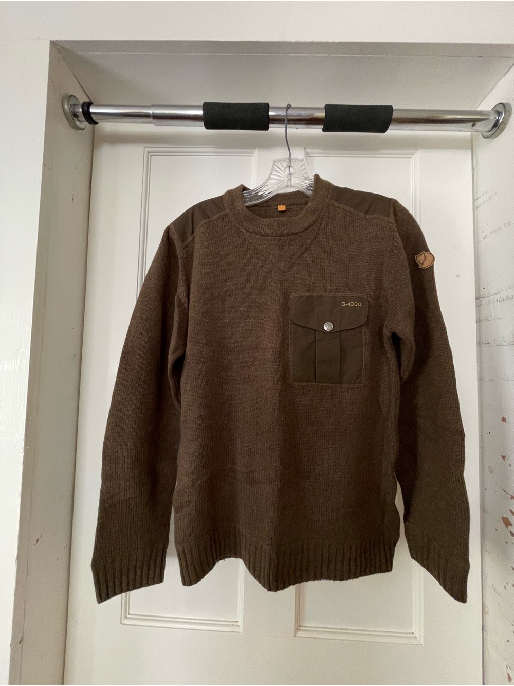 Fjallraven Tirp G-1000 Crewneck Sweater fatigued green xe